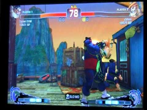 SSF4 : Syumi DOM (Honda) vs. ckhon (Adon)