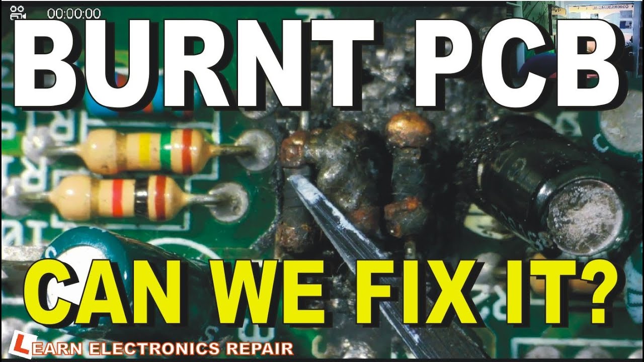 Can We Repair A Burnt PCB?