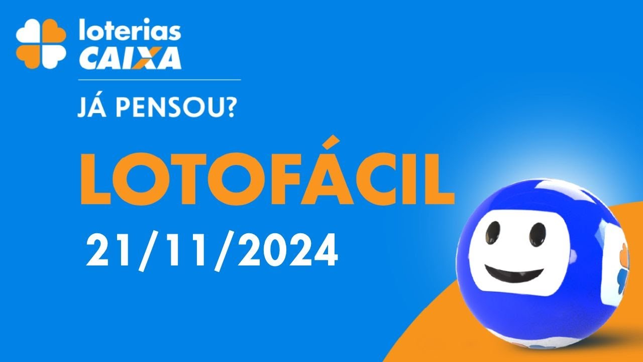 Resultado da Lotofácil - Concurso nº 3249 - 21/11/2024
