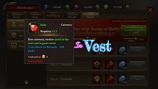 Era Of Celestials : New Event 14.05.2019 ( Investment + Lunar Manor )