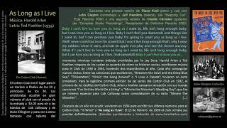 As Long as I Live (Harold Arlen / Ted Koehler) - Diana Krall