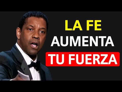 CONFÍA, DIOS NO TE DEJARÁ SOLO - Discurso Motivacional Denzel Washington
