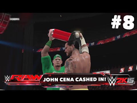 JOHN CENA CASHED IN - WWE 2K15 Showcase "Hustle, Loyalty, Disrespect" Part 8