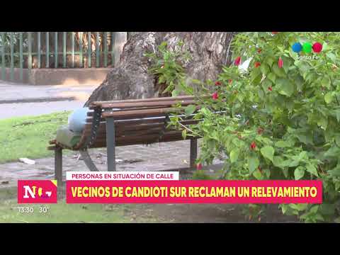 Candioti Sur: preocupación de los vecinos por el aumento de personas en situación de calle