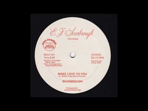 Rare Soul Disco Funk 12" Scarbrough - Make Love to You