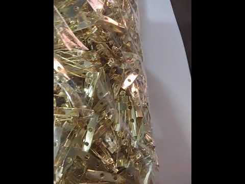 Golden brooch pin, for blazer