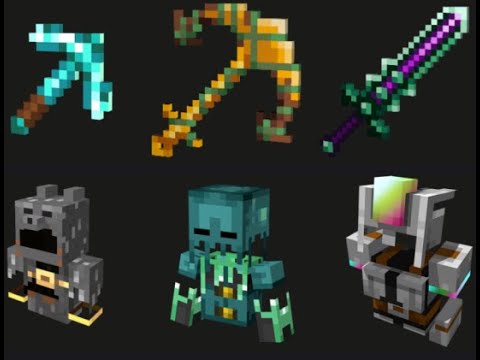 [Minecraft Dungeons] 5 Unique Builds in 1 Video