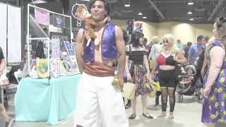 Aladdin on Magic Carpet Cosplay at Long Beach Comic Con 2018!