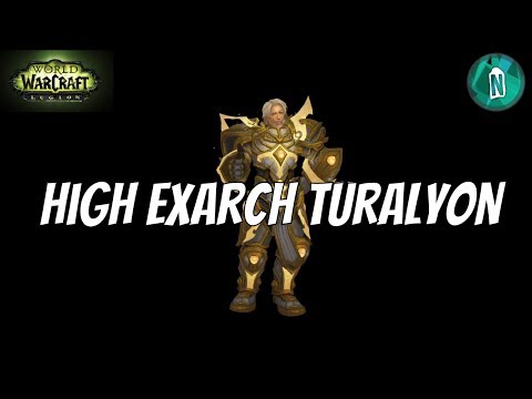 High Exarch Turalyon | WoW Legion Argus patch 7.3