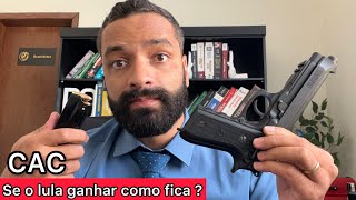 Como fica as armas se o Lula voltar ao poder ?