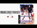 Highlights | Immanuel Quickley Posts Career-High AND Triple-Double in Knicks Win