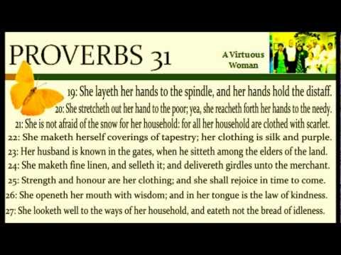 proverbs 31 Who Can Find A Virtuous Woman? For her price is far above rubies.