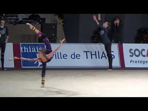 Viktoria MAZUR (UKR) clubs - 2017 Thiais trainings