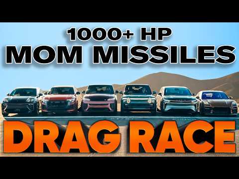 2026 Rivian R1S Quad vs Lucid Dream vs Porsche + Audi + Rover SV — Cammisa Ultimate Drag Race Replay