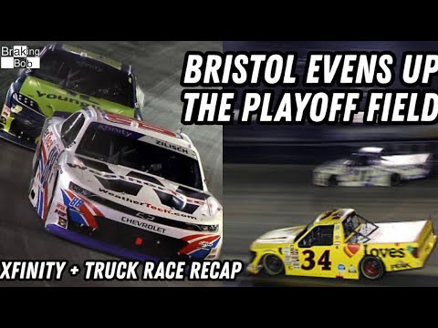 Bristol Humbles* Favorites, Evens Xfinity & Truck Playoff Field