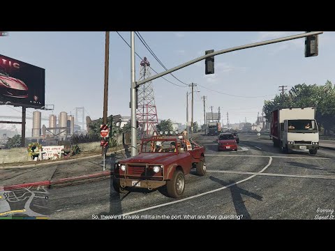 GTA 5 - Scouting the Port | Gameplay Part 33 | Ultra Graphics | 60FPS