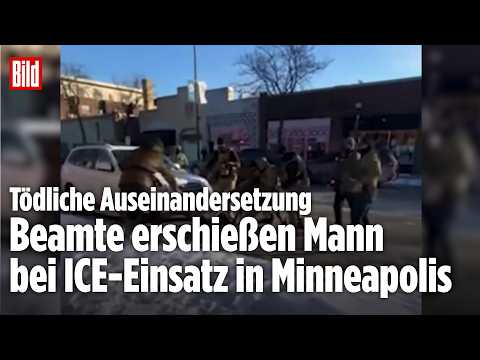 TÖDLICHE SCHÜSSE IN MINNEAPOLIS: ICE-Beamte töten Mann bei Auseinandersetzung