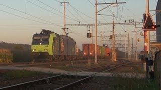 preview picture of video 'High five - Hendschiken - Zug, trainfart, trains'