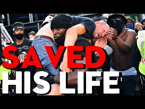 Black Lives Matter Protester Saves White Nationalist! | Is This a Good Thing? | What the Heaven?