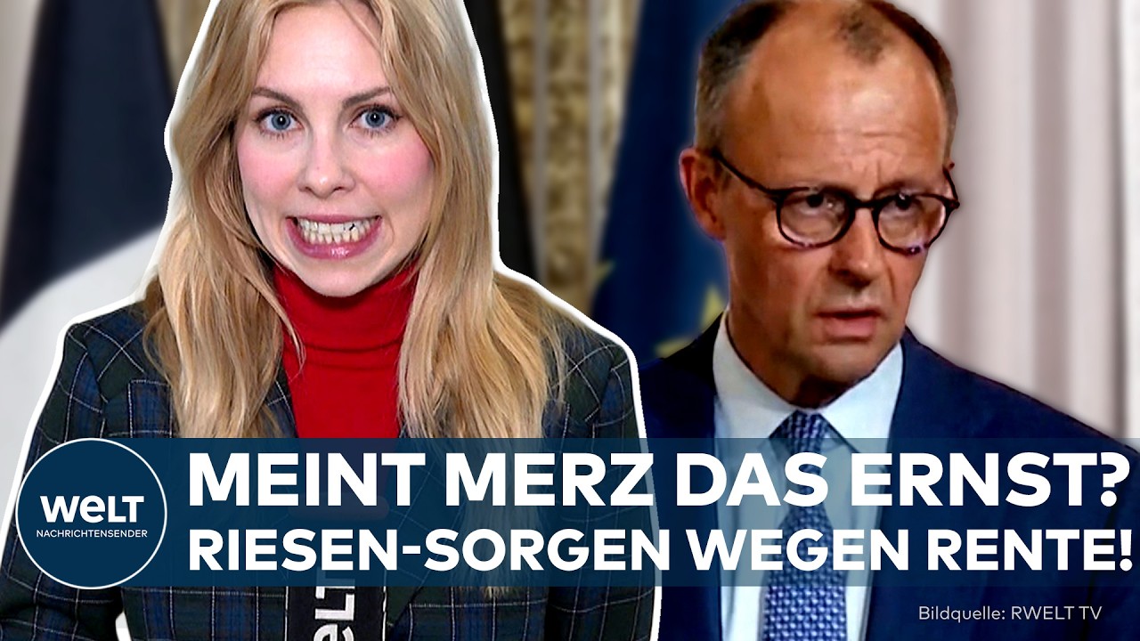 ANGST VOR ALTERSARMUT: Bürger bangen um ihre Rente! Aussage von Merz schürt die Panik