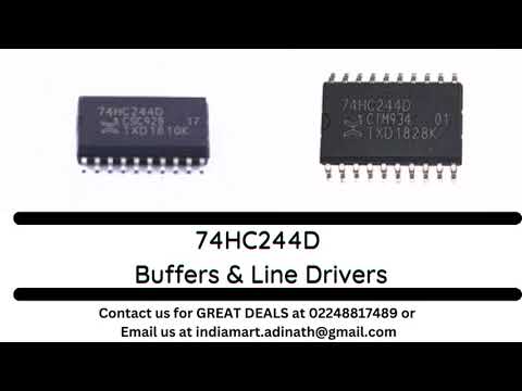 thumbnail image 2 of SN54HC244J CD54HC244F SN54LS244J 8-Channel Buffer Line Driver – CDIP20, New 2 of 5