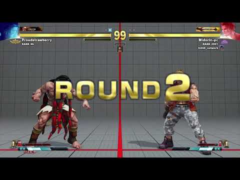 【SFV】【SFRePlayer】Proudstrawberry（NECALLI LP414977）VS Midorin pc（LUKE LP37694）【21579】
