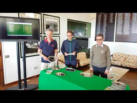 Premiazione gara GREEN HEALTH GOLF TROPHY - G.C.Punta Ala 07.04.2018