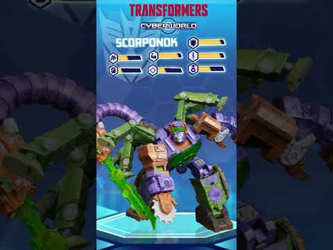 Transformers: CYBERWORLD | Scorponok Character Reveal! | Transformers Official
