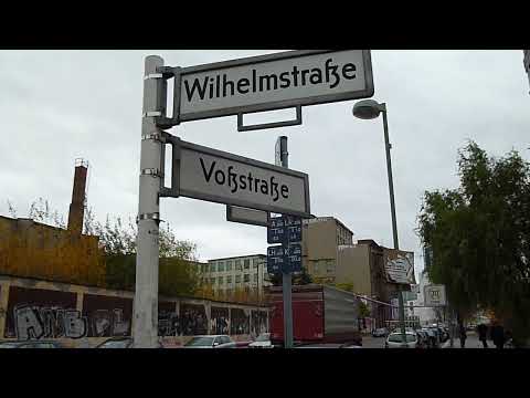 Berlin Voßstraße Hitler's Reichskanzlei Führerbunker Reich Chancellery Hitler bunker Nazis history