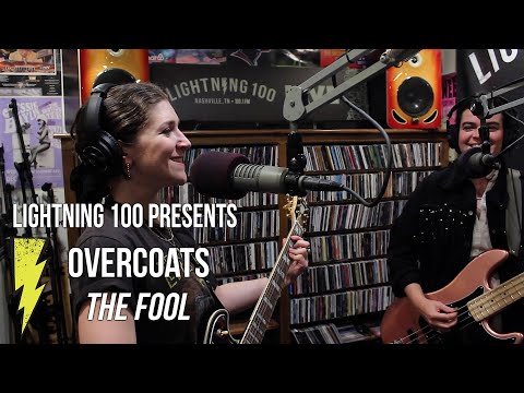 Overcoats perform The Fool live on Lightning 100