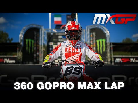 360 GoPro MAX Lap with Jeremy Van Horebeek - MXGP of Città di Faenza 2020 #motocross