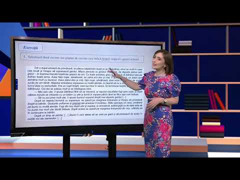 TeleŞcoala: Limba şi literatura română clasa a VIII-a – Recapitulare I (@TVR2)