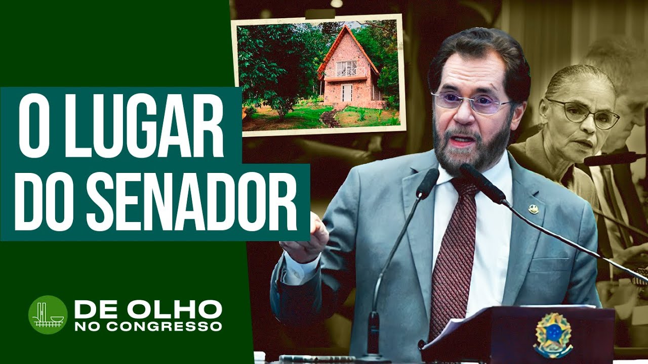 Senador que não respeita Marina tem imóvel ilegal em reserva ambiental