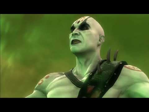 Mortal Kombat 9: cyber sub zero meets noob saibot