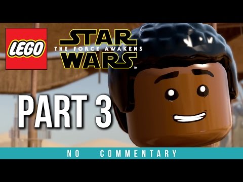 LEGO Star Wars The Force Awakens Walkthrough Part 3 (No Commentary) Xbox One / PS4 Gameplay