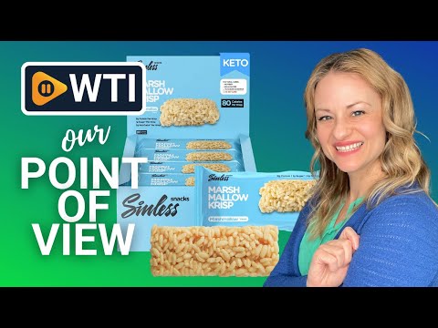 Sinless Snacks Marsh Mallow Krisp - WTI product video review