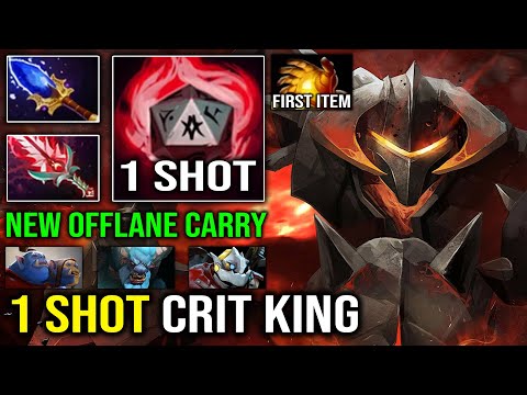 If You See this Chaos Knight Just Run | Instant 1 Shot Brutal Crit First Item Midas Dota 2