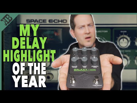 Most Accurate Space Echo Yet... | UAFX Galaxy Delay | Gear Corner