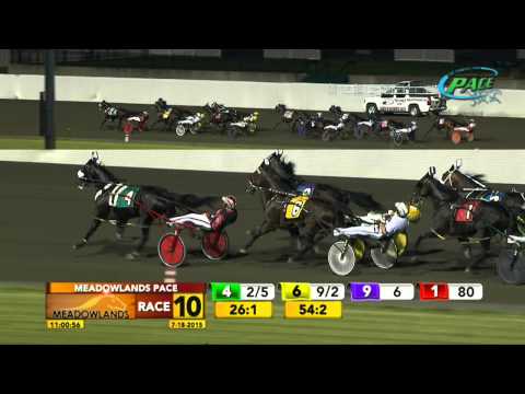 2015 Crawford Farms Meadowlands Pace Final - Wiggle It Jiggleit - July 18, 2015