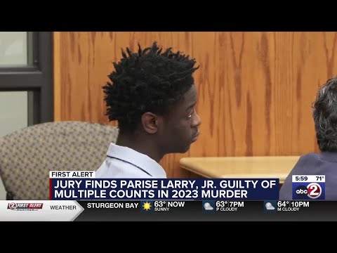 Parise Larry, Jr. found guilty of most charges for 2023 shooting death of Tatyanna Zech in Fond d...