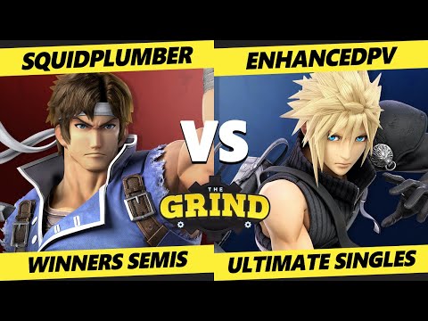 The Grind 144 Winners Semis - Squidplumber (Richter) Vs. enhancedpv (Cloud) Smash Ultimate - SSBU