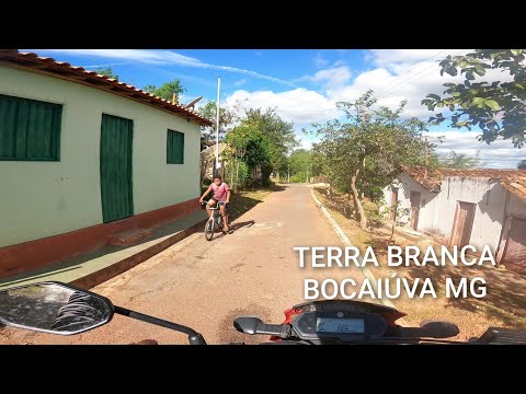 INTERIOR DE MINAS GERAIS | TERRA BRANCA, PASSEIO PELO VILAREJO , TERRA BRANCA, EM BOCAIÚVA MG (MOTO)