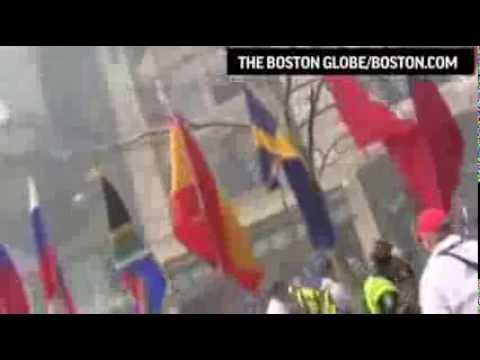 detik'' ledakan bom saat lari maraton di boston