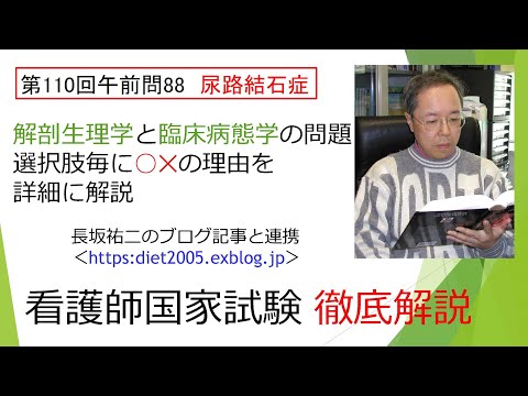 看護学科 尿路結石症110AM-88