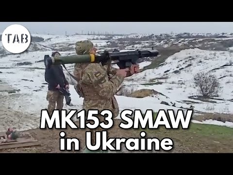 Mk153 SMAW Rocket Launchers In Ukraine