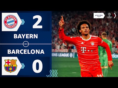 Effiziente Bayern bei Lewy-Rückkehr | Bayern 2:0 Barcelona | Highlights - Champions League 22/23