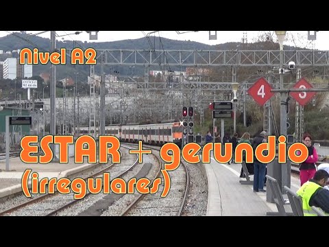 Estar + gerundio (irregulares). Nivel A2