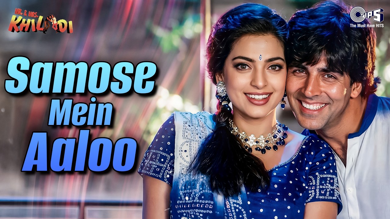 Samose Mein Aaloo | Mr. & Mrs. Khiladi | Akshay, Juhi Chawla | Abhijeet, Poornima, Sapna Mukherjee
