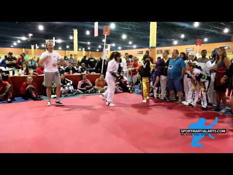 Gina Thornton vs Natalia Kley-Wisniewska - Women's Sparring - US Open 2014