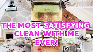 *SUPER* SATISFYING CLEAN WITH ME 2021! SPEED CLEANING MOTIVATION! ACTUAL MESSY HOUSE! CLEAN ROUTINE